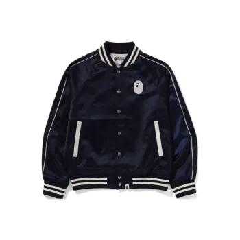 A BATHING APE A BATHING APE Nylon Varsity Jacket