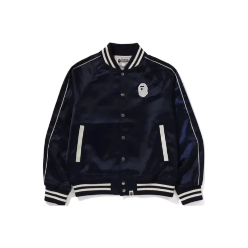 A BATHING APE A BATHING APE Nylon Varsity Jacket