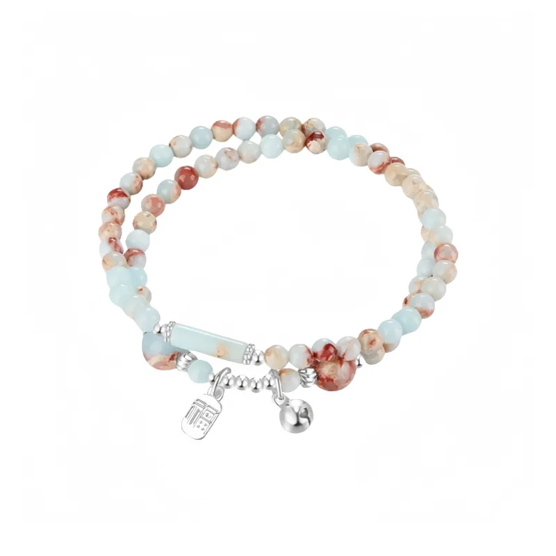 Fengyun Pavilion Shoushan Stone Bracelets Women's-0