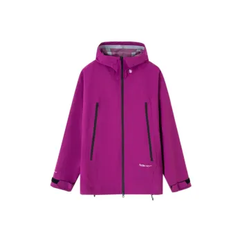 VOLCOM Water Resistant Windproof Breathable Windbreaker Jacket Men's Rose Red