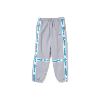 XLARGE Sonic Straight Sports Pants Unisex Smoke Gray