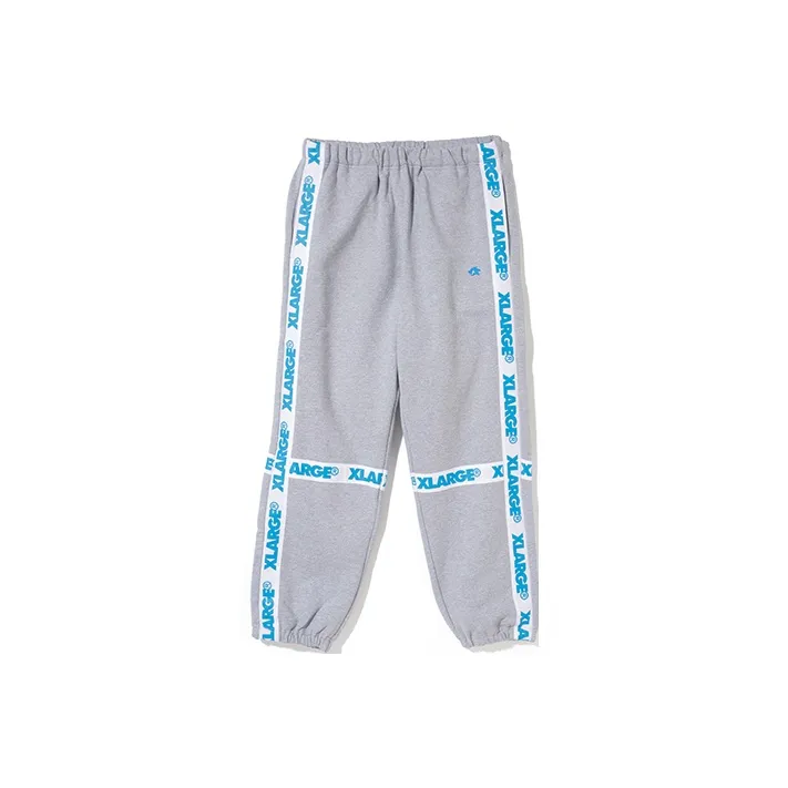 XLARGE Sonic Straight Sports Pants Unisex Smoke Gray-0