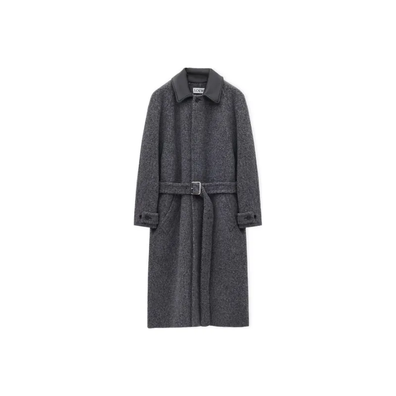 LOEWE Coats Men Gray-0