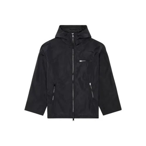 DIESEL W Henness Zip Up Hooded Jacket