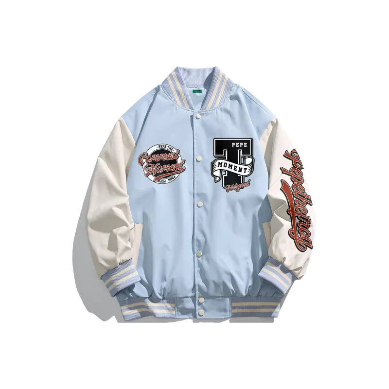 Pepe The Frog Baseball Jacket Unisex-5