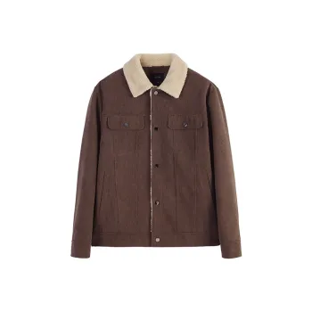 DAVID NAMAN Jackets Coats Men's Brown