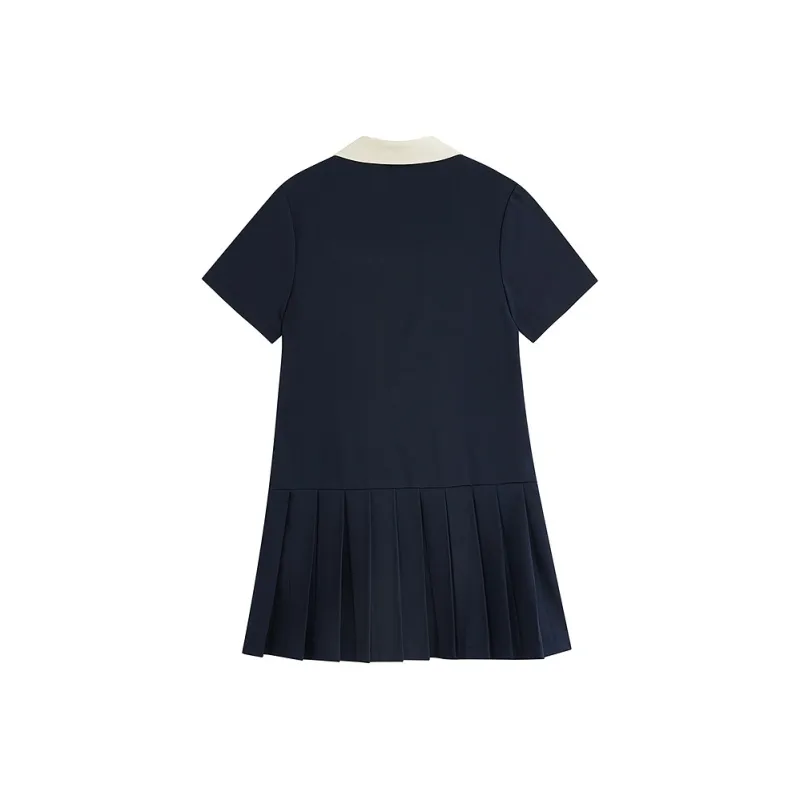 Inman Short Sleeved Dress Women's Royal Blue-1