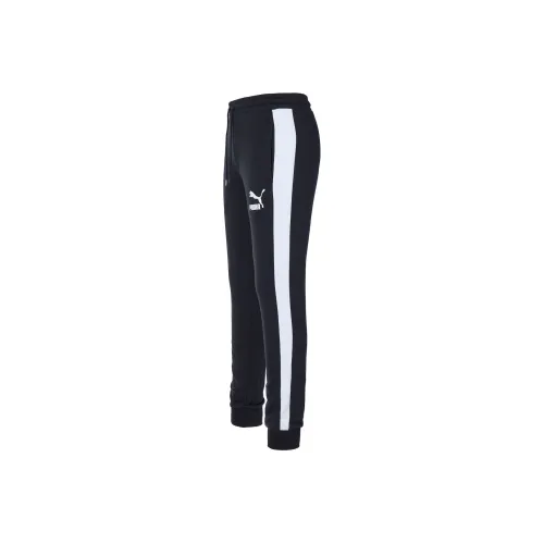 PUMA Knitted Sports Pants Men's Black