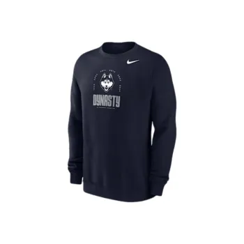 Nike UConn Club Men's Nike College Fleece Crew Neck Sweatshirt