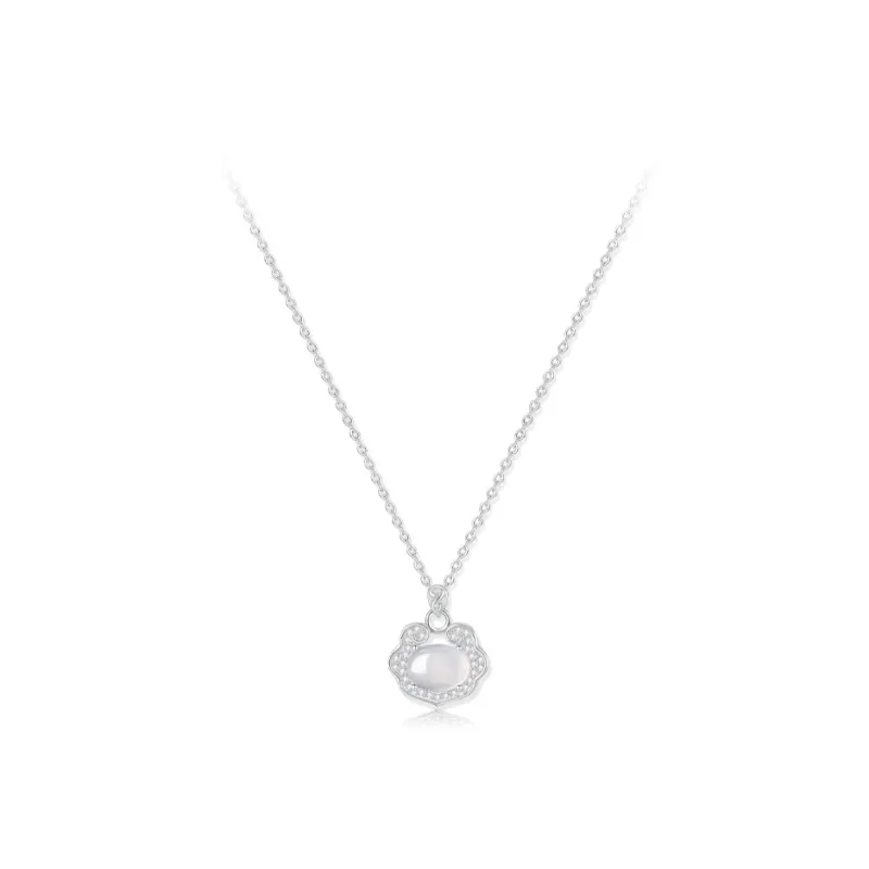 JUICY GRAPE Chalcedony Jade Necklaces Women's-0