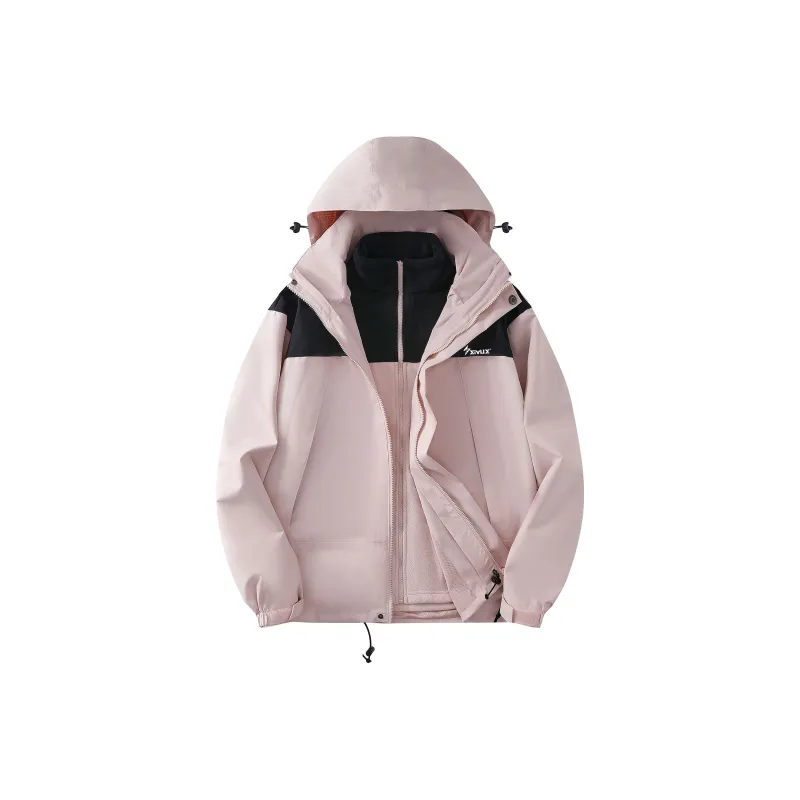 Feiyue Waterproof And Windproof To Keep Warm Windbreaker Jacket Unisex-15