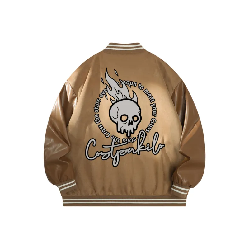 Cost Per Kilo Baseball Jacket Unisex-4