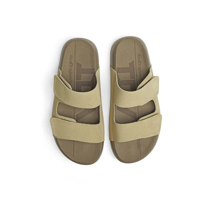 RED DRAGONFLY Rubber Sole Slip Resistant Abrasion Resistant Slide Slippers Women's-2