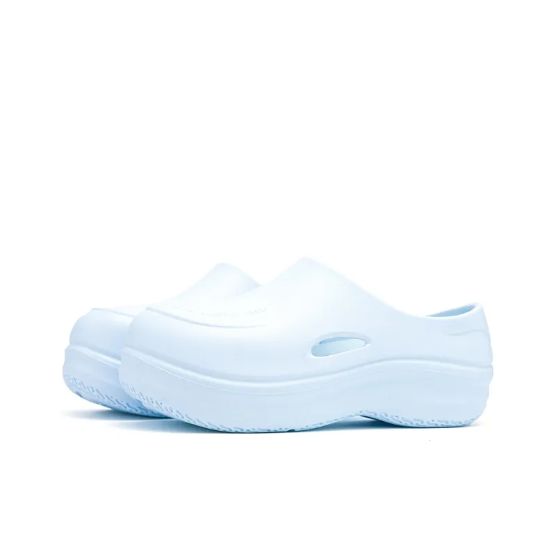 UNCLEWEN EVA Abrasion Resistant Slip Resistant Closed Toe Slippers Women's-6
