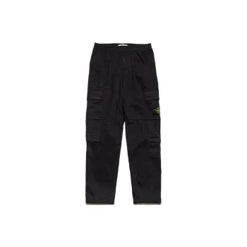 STONE ISLAND Casual Pants Men's Black