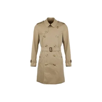 Burberry Cotton Short Trench Coat