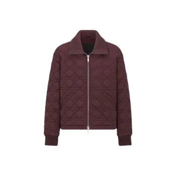 DIOR SS25 Jackets Coats Men's Burgundy
