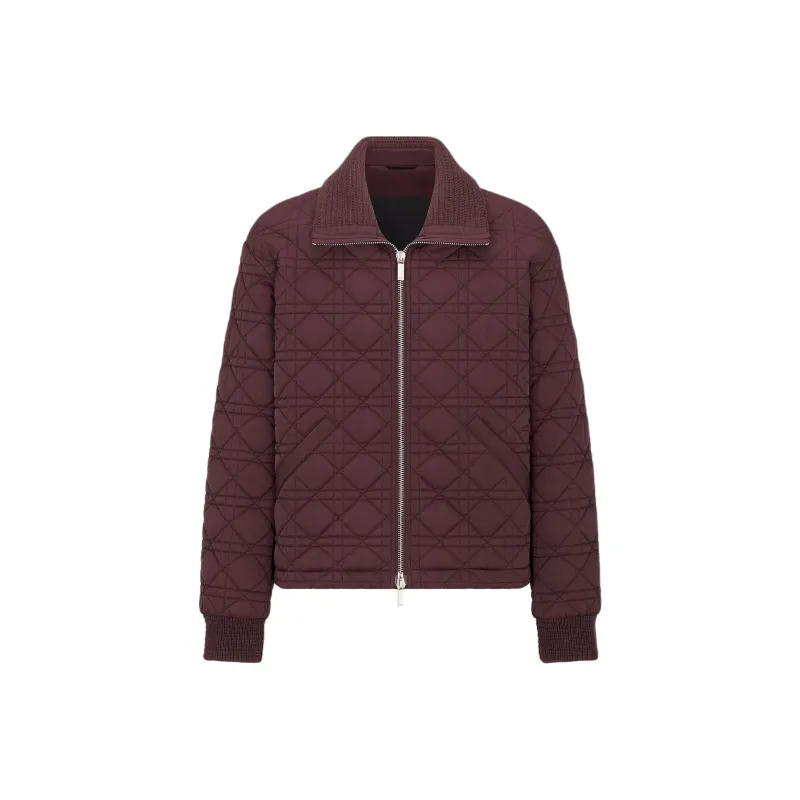 DIOR SS25 Jackets Coats Men's Burgundy-0