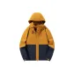 Brown Yellow 3-in-1 (Fleece Liner+Shell Clothing Sets)