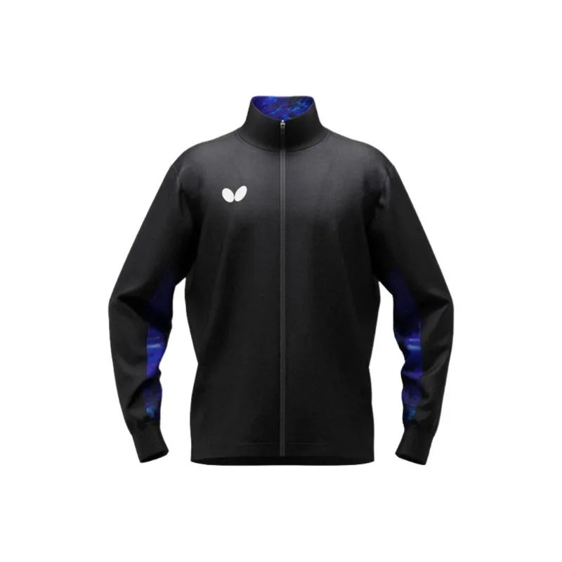 Butterfly Jackets Coats Unisex Black-0