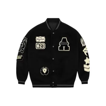 Antidote Worldwide Baseball Jacket Unisex