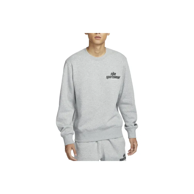Nike SportswearClub SS25 Sweatshirt Men's Light Gray-0