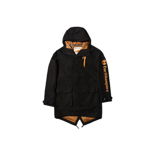 Timberland Parka Coats Men Black