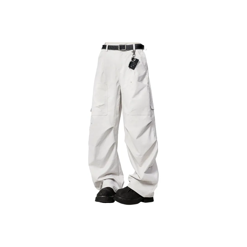 Warrior Huichao Riding The Wind Collection Cargo Pants Unisex-3