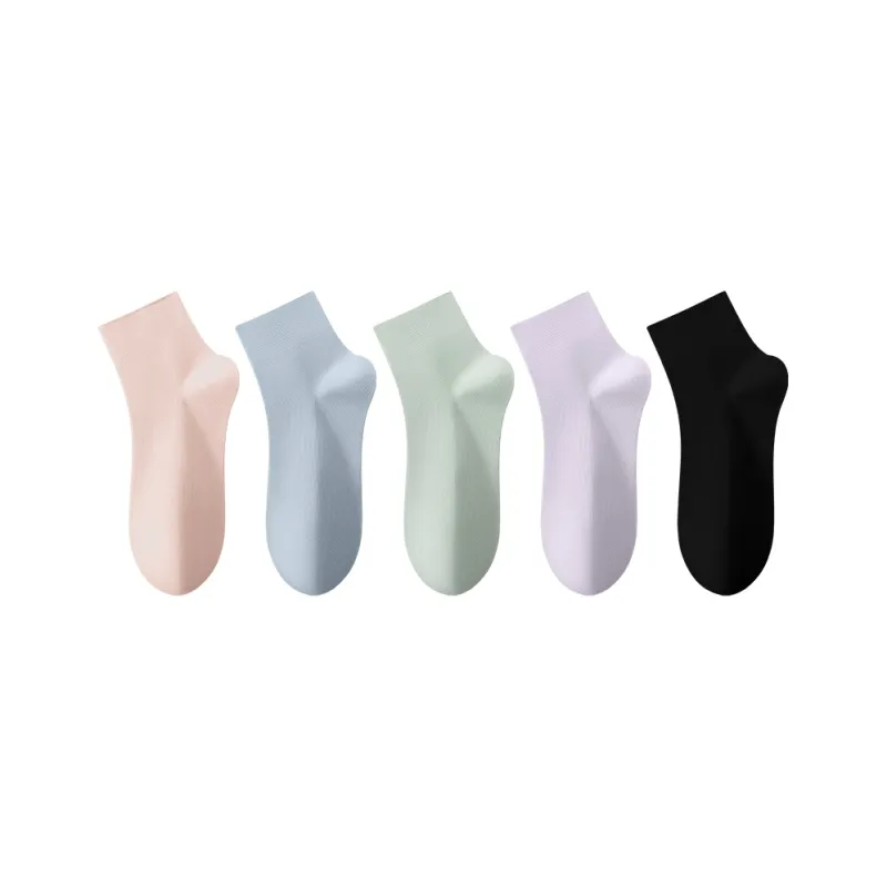 MIIOW Ankle Socks Women's 5 Pack-30