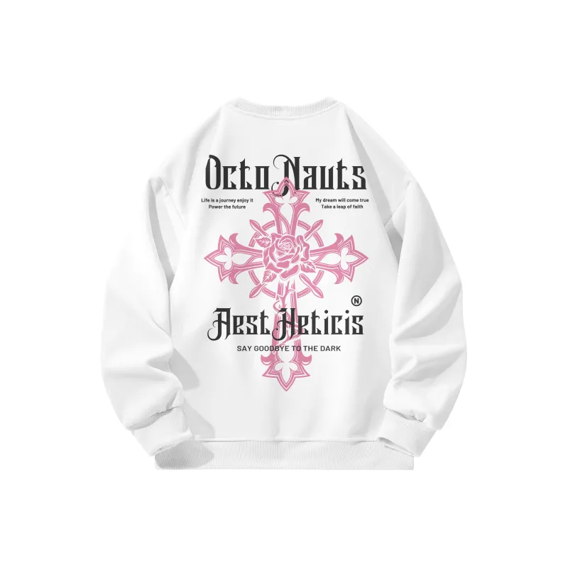 Small Columns Under The Sea Sweatshirt Unisex-4