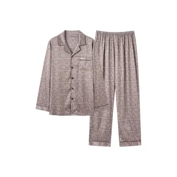 GOSO Pajama Set Men's Rose Brown