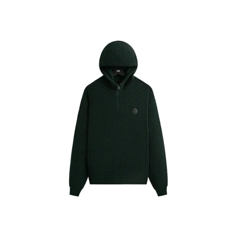 KITH Bonded Sherpa Coleman Quarter Zip Hoodie-0
