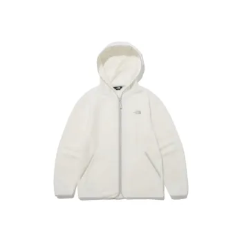 THE NORTH FACE Velvet-feel Coat Unisex Cream