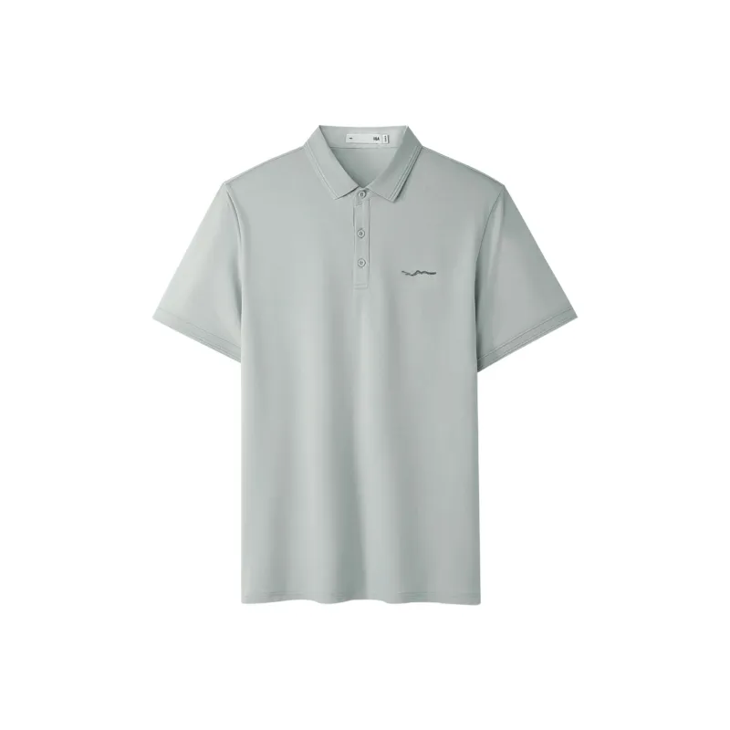 HLA The Mountain Is Not In The High Series Polo Shirt Unisex-9