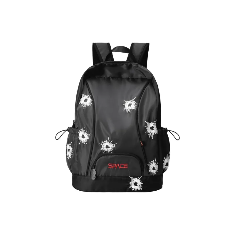 8atheist Polyester Backpack Regular Unisex Black-0