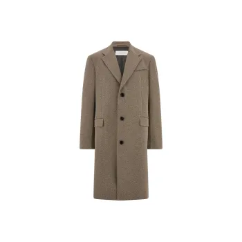 FERRAGAMO Coats Men's Light Brown