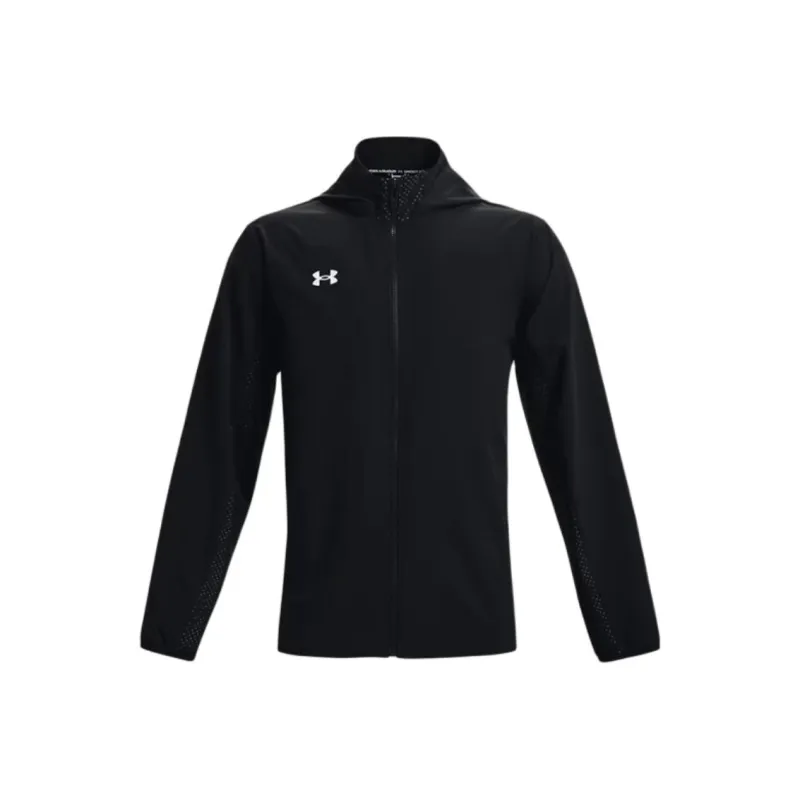 Under Armour Men's UA Squad 3.0 Warm-Up Full-Zip Jacket Jackets Coats Men's Black-0