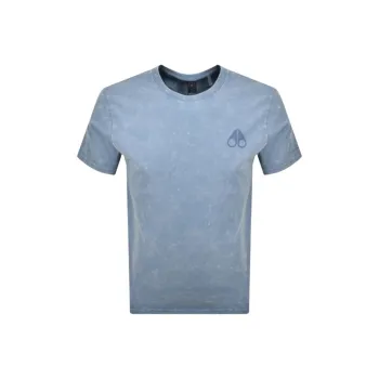 Moose Knuckles T Shirt Men's Sea Blue