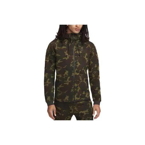 Nike Sportswear Tech Fleece OG Windrunner Jackets Coats Men's Olive