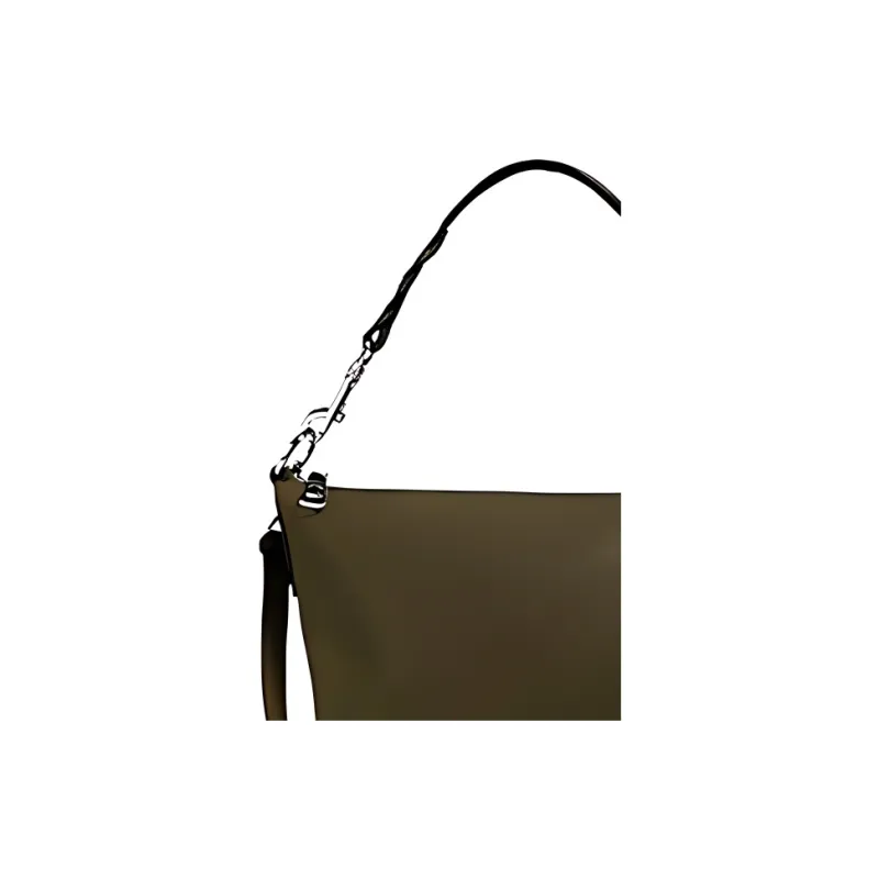 COACH Leather Hobo Bag, Handbag, Shoulder Bag, Crossbody Bag Medium Size Women's Army Green-2