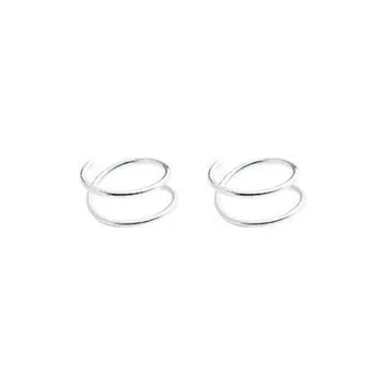 MIDNIGHT MOMENT S999 Silver Earrings Unisex