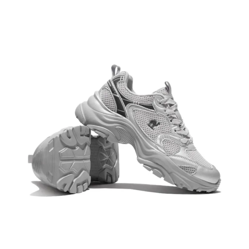 CAMEL Anti Slip And Wear Resistant Height Increasing Low Top Chunky Sneakers Women's-4