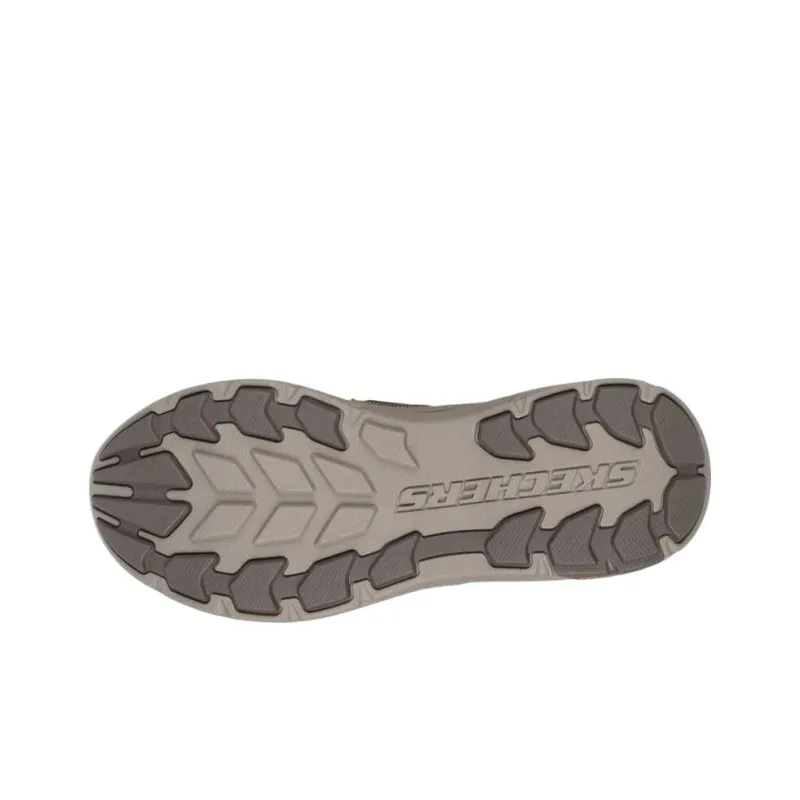Skechers Pollard Wilfred Low Top Casual Shoes Men's Brown-4