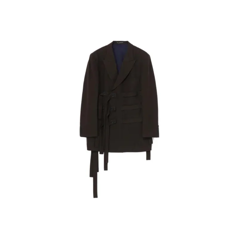Yohji Yamamoto Jacket Men's Brown-0