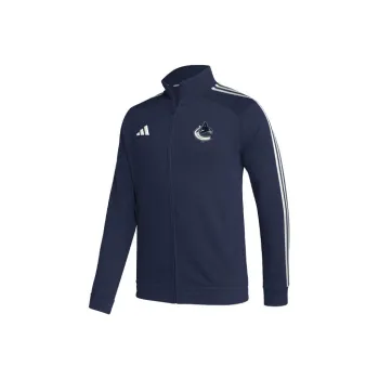 Adidas Canucks Track Jacket Jackets Coats Men's Marine Blue
