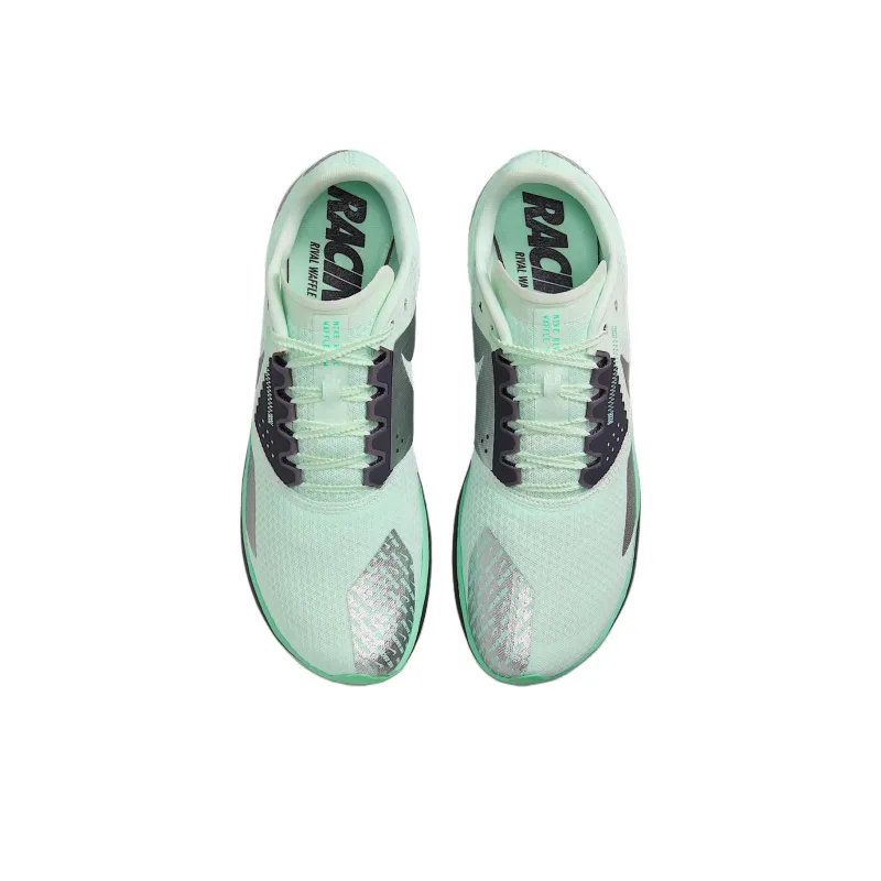 Nike Zoom Rival Waffle 6 Barely Green Green Glow Mint Foam Metallic Silver-3