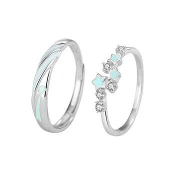 Regalrose 925 Sterling Silver Rings Unisex