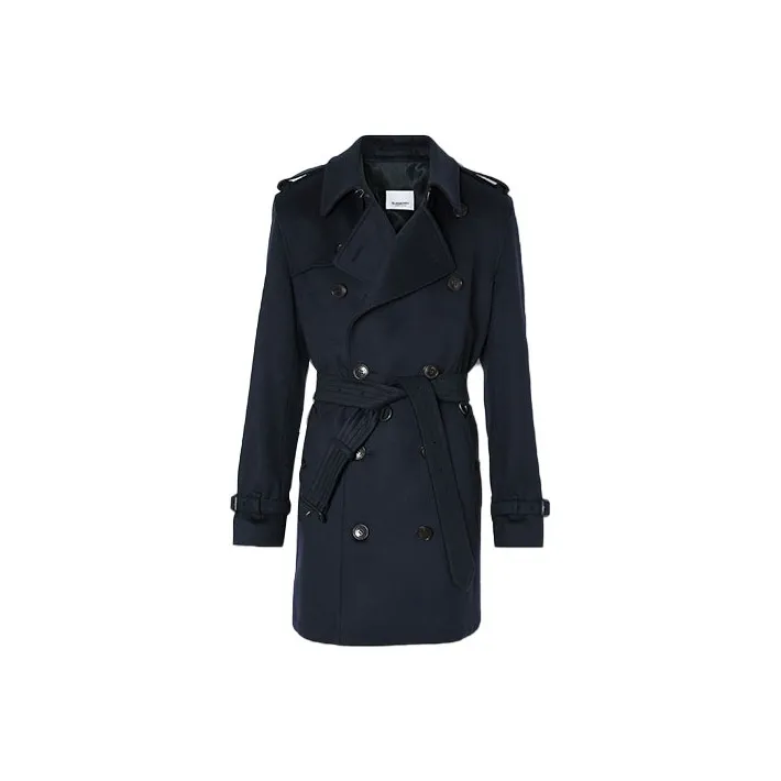 Burberry Double Breased Belted Wimbledon Trench Coat-0