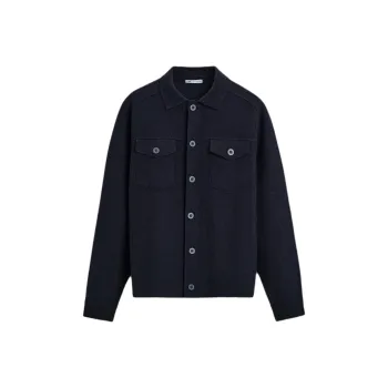 ZARA Jackets Coats Men's Deep Sea Blue
