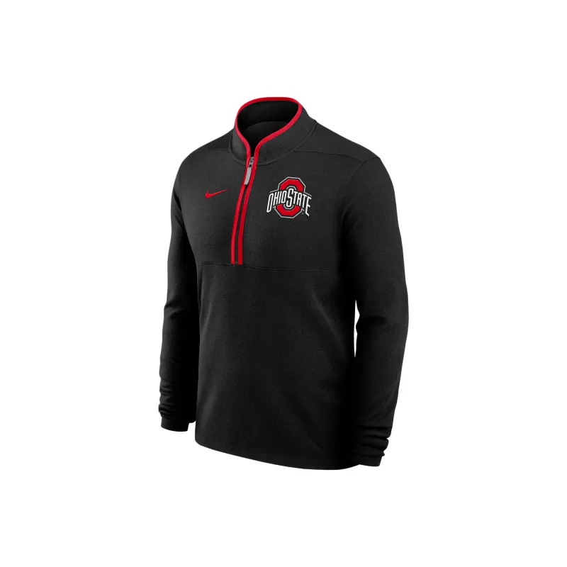 Nike Ohio State Buckeyes Victory Men's Nike Dri-FIT College 1/2-Zip Long-Sleeve Top-0